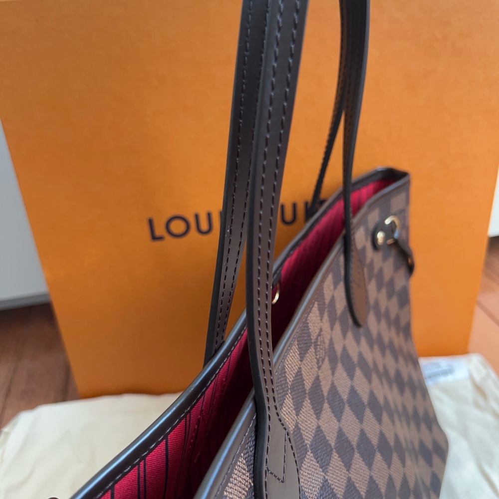 Louis Vuitton Neverfull PM Damier Ebene - Picture 7 of 11